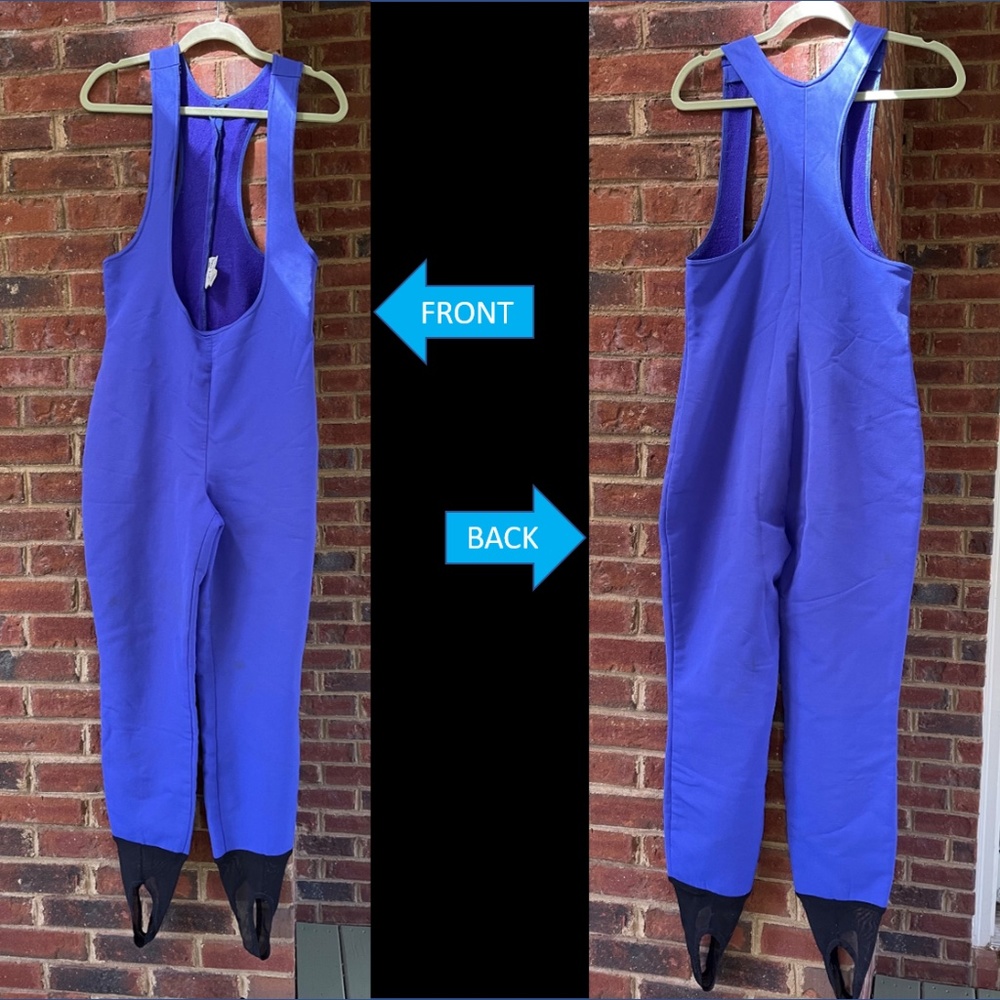 Vintage Retro 1988 ski stirrup pants